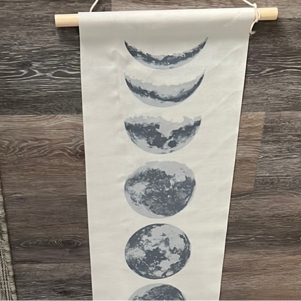 Boho Lunar Phases Wall Hanging Decor
